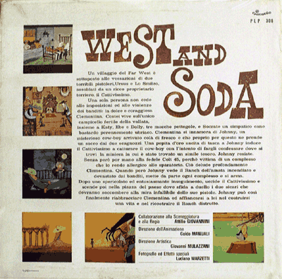 West and soda - back cover
