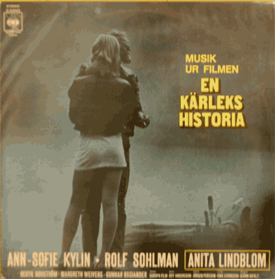 En kärleks historia - front cover (= A Swedish love story) (NM/MT-)