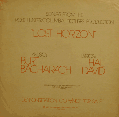 Lost horizon (blue vinyl)